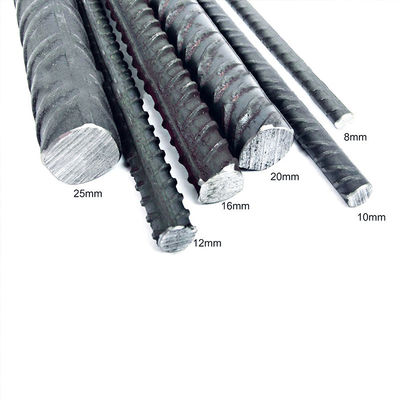 Customized Diameter 12mm 16mm 18mm HRB335 HRB350 HRB400 HRB450 HRB500 Reinforcing Carbon Steel Rebar for Construction