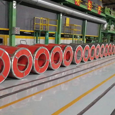 Steel Coil RAL Color Customizable Hot Rolled Pre-Galvanized Color Coated Z120-275 Gi Gl PPGI PPGL Zinc Coat Red/Blue/Green