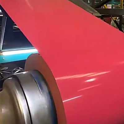 Full Hard 0.12-6mm Color Coated Steel Coil PPGI Coil For Construction Materials