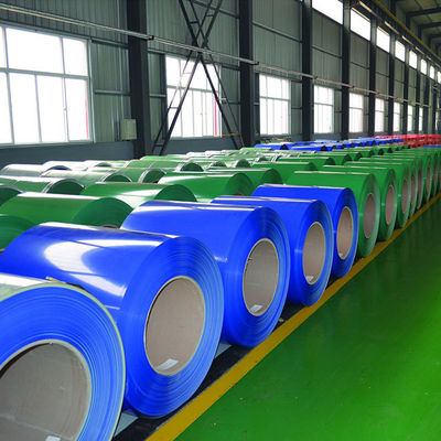 0.1-1.2mm PPGI Color Coated Galvanized Coil Pre Painted Steel Coil Roll